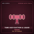 Genuine Mobis TUBE ASSY-SUCTION & LIQUID 977754R101 for Grandeur 2014 HNS Parts Korea