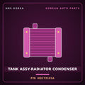 Genuine Mobis TANK ASSY-RADIATOR CONDENSER HQ172101A for Galloper 1998 HNS Parts Korea