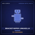 Genuine Mobis BRACKET-WIPER LINKAGE,LH 981818A800 for Aero Queen 2000 HNS Parts Korea
