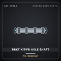 Genuine Mobis BRKT KIT-FR AXLE SHAFT MB620417 for Santamo 1995 HNS Parts Korea