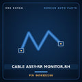 Genuine Mobis CABLE ASSY-RR MONITOR,RH 96593D2200 for G90 2019 HNS Parts Korea