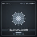 Genuine Mobis HEAD UNIT ASSY-MTS 9651039500 for Grandeur 1999 HNS Parts Korea