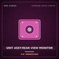 Genuine Mobis UNIT ASSY-REAR VIEW MONITOR 99980D2000 for G90 2019 HNS Parts Korea