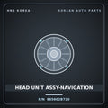 Genuine Mobis HEAD UNIT ASSY-NAVIGATION 965602B720 for Santa Fe 2010 HNS Parts Korea