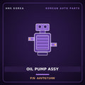 Genuine Mobis OIL PUMP ASSY A4VTG71HW for Heavy Special Purpose Truck 2004 HNS Parts Korea