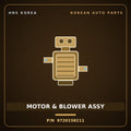 Genuine Mobis MOTOR & BLOWER ASSY 9720158211 for County 2008 HNS Parts Korea