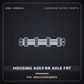 Genuine Mobis HOUSING ASSY-RR AXLE FRT QD52200RQ8002 for Trago 2013 HNS Parts Korea