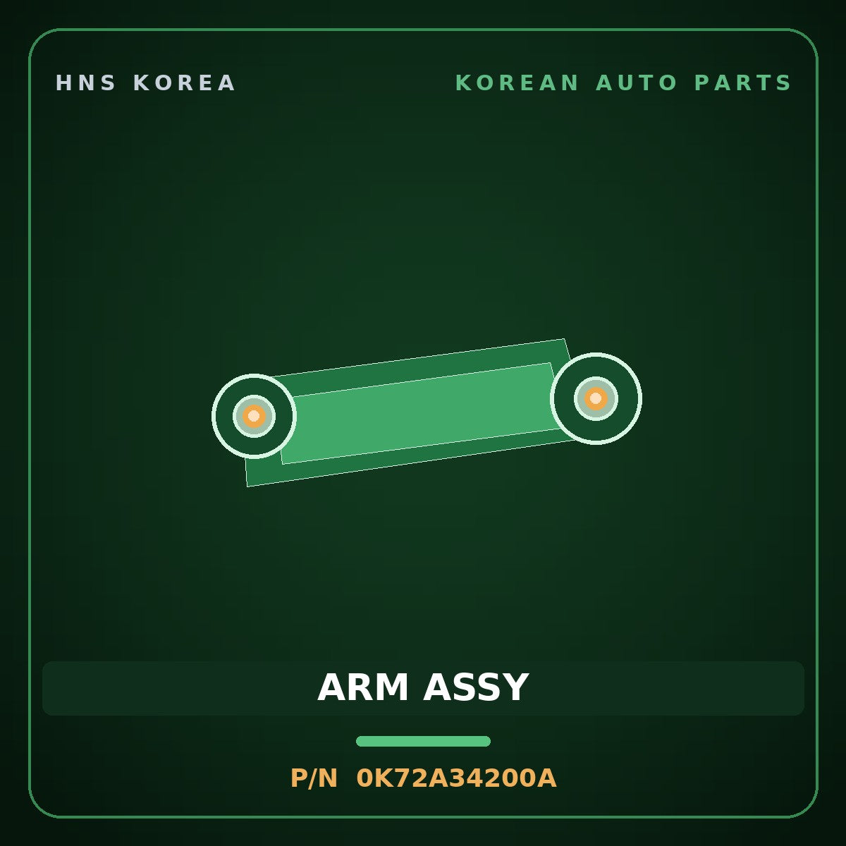Genuine Mobis ARM ASSY 0K72A34200A for Bongo 1996 HNS Parts Korea