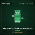 Genuine Mobis SWITCH ASSY-STARTER MAGNETIC 361208Y000 for 5-Ton Truck 1997 HNS Parts Korea