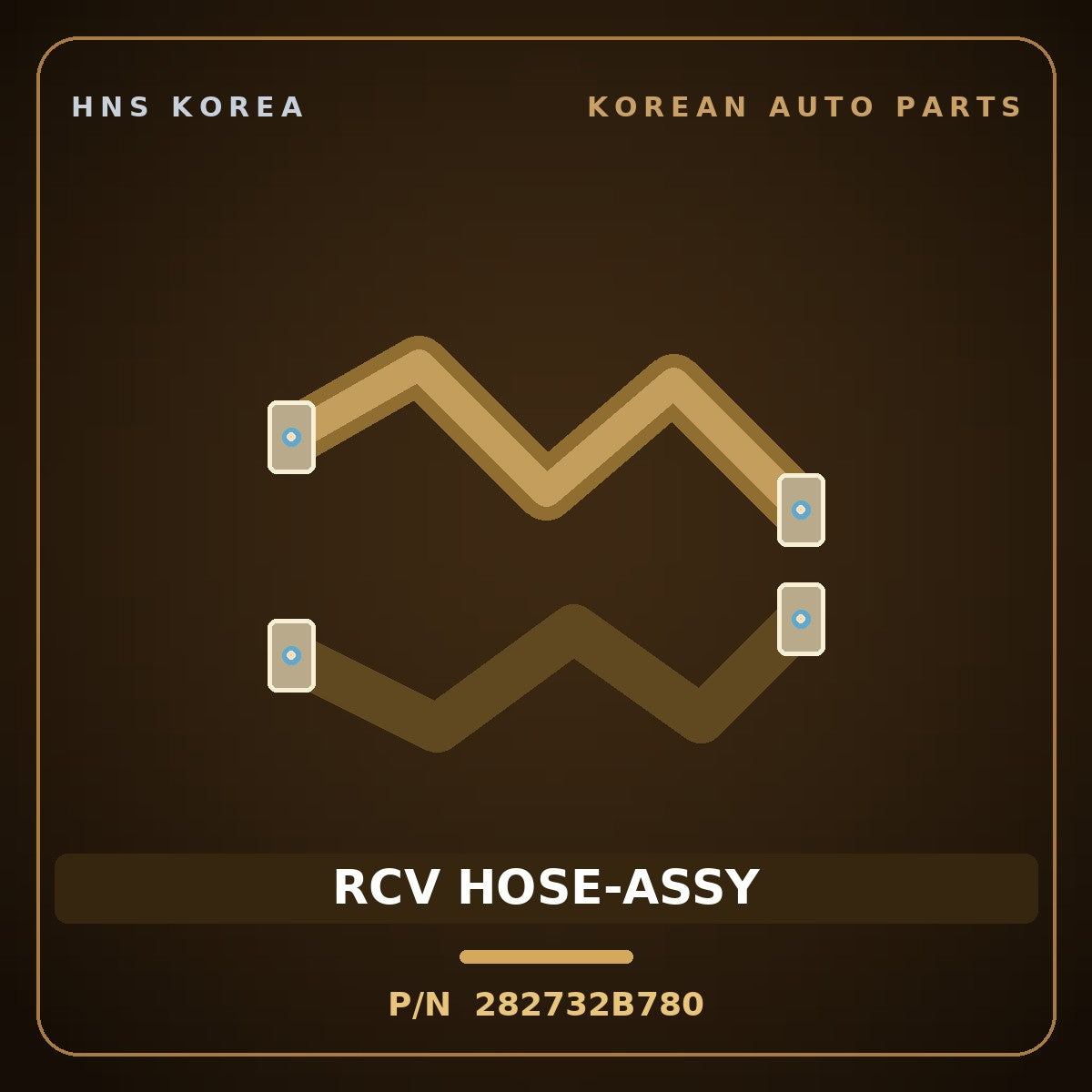 Genuine Mobis RCV HOSE-ASSY 282732B780 for Elantra 2016 HNS Parts Korea