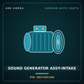Genuine Mobis SOUND GENERATOR ASSY-INTAKE 282742C100 for Genesis Coupe 2012 HNS Parts Korea