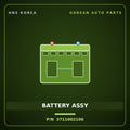 Genuine Mobis BATTERY ASSY 3711002100 for Atos 1998 HNS Parts Korea