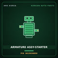 Genuine Mobis ARMATURE ASSY-STARTER 3615026850 for Pride 2005 HNS Parts Korea