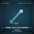 Genuine Mobis PEDAL ASSY-ACCELERATOR 327002P310 for Sorento 2012 HNS Parts Korea