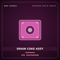 Genuine Mobis DRAIN COKE ASSY 2547045200 for Galloper 1990 HNS Parts Korea
