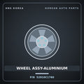 Genuine Mobis WHEEL ASSY-ALUMINIUM 52910C1760 for Sonata 2017 HNS Parts Korea