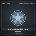 Genuine Mobis CAP ASSY-WHEEL HUB 5296007001 for Morning 2004 HNS Parts Korea