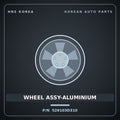 Genuine Mobis WHEEL ASSY-ALUMINIUM 529103D310 for Sonata 2002 HNS Parts Korea