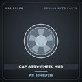 Genuine Mobis CAP ASSY-WHEEL HUB 529601F250 for Carens 2004 HNS Parts Korea