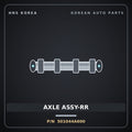 Genuine Mobis AXLE ASSY-RR 501044A600 for Grand Starex 2002 HNS Parts Korea
