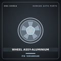 Genuine Mobis WHEEL ASSY-ALUMINIUM 52910K9100 for Veloster 2018 HNS Parts Korea