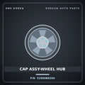 Genuine Mobis CAP ASSY-WHEEL HUB 52960B8200 for Grandeur 2016 HNS Parts Korea
