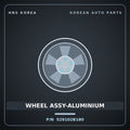 Genuine Mobis WHEEL ASSY-ALUMINIUM 529102B180 for Santa Fe 2006 HNS Parts Korea