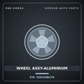 Genuine Mobis WHEEL ASSY-ALUMINIUM 529102B270 for Santa Fe 2006 HNS Parts Korea
