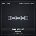 Genuine Mobis AXLE ASSY-RR 501014A570 for Grand Starex 2002 HNS Parts Korea