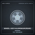 Genuine Mobis WHEEL ASSY-ALUMINIUM(REAR) 52914JI200 for G80 2025 HNS Parts Korea