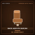 Genuine Mobis BACK ASSY-FR SEAT,RH 3K56B57250A77 for Carnival 1998 HNS Parts Korea
