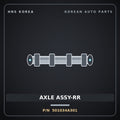 Genuine Mobis AXLE ASSY-RR 501034A301 for Grand Starex 2002 HNS Parts Korea