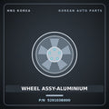 Genuine Mobis WHEEL ASSY-ALUMINIUM 529103B800 for Equus 2001 HNS Parts Korea