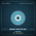 Genuine Mobis BRAKE ASSY-FR,RH 58130J3100 for Veloster 2017 HNS Parts Korea