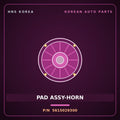 Genuine Mobis PAD ASSY-HORN 5615029300 for Elantra 1996 HNS Parts Korea
