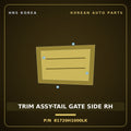 Genuine Mobis TRIM ASSY-TAIL GATE SIDE RH 81720H1000LK for Terracan 2000 HNS Parts Korea