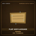 Genuine Mobis FLAP ASSY-LUGGAGE 771208D161 for Universe 2006 HNS Parts Korea