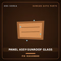 Genuine Mobis PANEL ASSY-SUNROOF GLASS 8161038000 for Optima 1999 HNS Parts Korea
