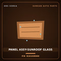 Genuine Mobis PANEL ASSY-SUNROOF GLASS 816103E000 for Sorento 2002 HNS Parts Korea
