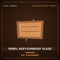 Genuine Mobis PANEL ASSY-SUNROOF GLASS 816103M001 for Equus 2007 HNS Parts Korea