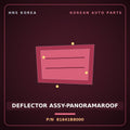Genuine Mobis DEFLECTOR ASSY-PANORAMAROOF 81641B8000 for Maxcruz 2013 HNS Parts Korea