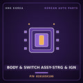 Genuine Mobis BODY & SWITCH ASSY-STRG & IGN 819103X100 for Elantra 2014 HNS Parts Korea
