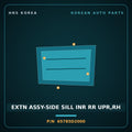 Genuine Mobis EXTN ASSY-SIDE SILL INR RR UPR,RH 65785D2000 for G90 2016 HNS Parts Korea