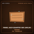 Genuine Mobis PANEL ASSY-QUARTER INR LWR,RH 71620D2110 for Genesis EQ900 2016 HNS Parts Korea