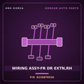 Genuine Mobis WIRING ASSY-FR DR EXTN,RH 82398T6520 for Genesis GV80 2024 HNS Parts Korea