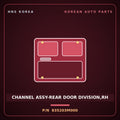 Genuine Mobis CHANNEL ASSY-REAR DOOR DIVISION,RH 835203M000 for Genesis 2007 HNS Parts Korea