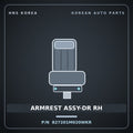 Genuine Mobis ARMREST ASSY-DR RH 827201M020WKR for Forte 2008 HNS Parts Korea