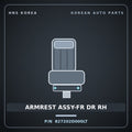 Genuine Mobis ARMREST ASSY-FR DR RH 827202D000LT for Elantra 2000 HNS Parts Korea
