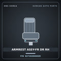 Genuine Mobis ARMREST ASSY-FR DR RH 827202D000ZE for Elantra 2000 HNS Parts Korea