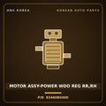 Genuine Mobis MOTOR ASSY-POWER WDO REG RR,RH 83460BS000 for Seltos 2025 HNS Parts Korea